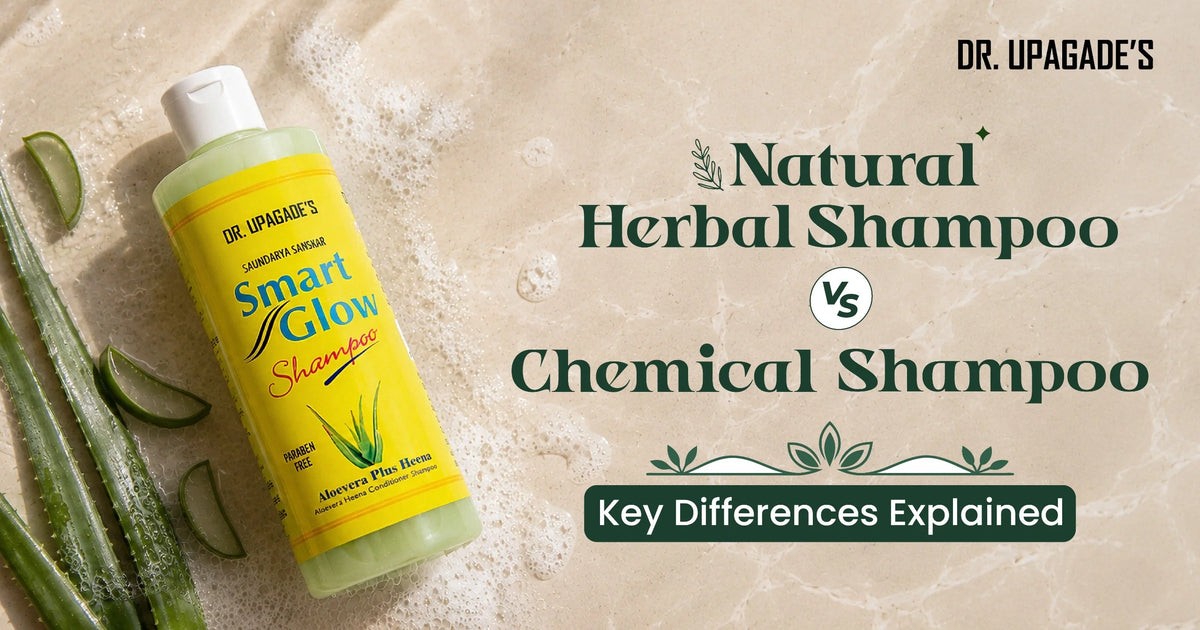 Natural Herbal Shampoo vs Chemical Shampoo: Key Differences Explained with aloe vera herbal shampoo