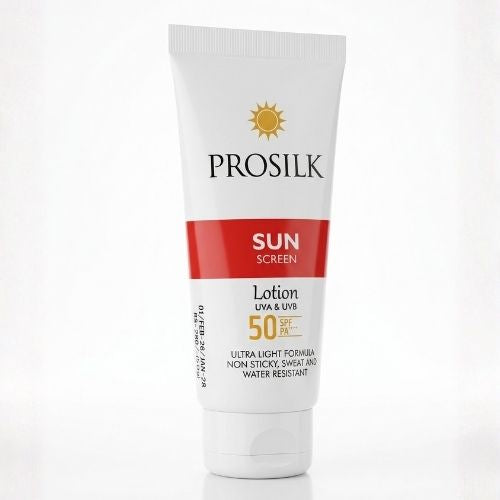 Prosilk SPF 50 Sunscreen – Ultra-Light UVA/UVB Protection (50g)