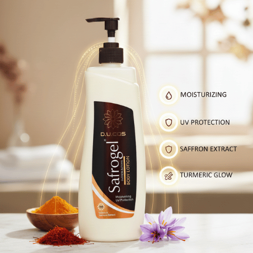 Safrogel Saffron Flower Body Lotion – 250g