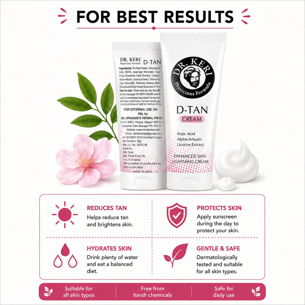 D-Tan cream Enhanced Skin Lightning Cream