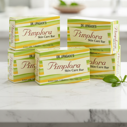 Pimplora Herbal Bath Soap with Natural Extracts (Pack of 4)