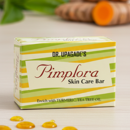 Pimplora Herbal Bath Soap with Natural Extracts (Pack of 4)