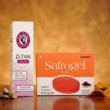 D-Tan Glow Combo – DR KERI D-Tan Cream (50g) + Herbal Safrogel Ultra Brightening Soap (75g)