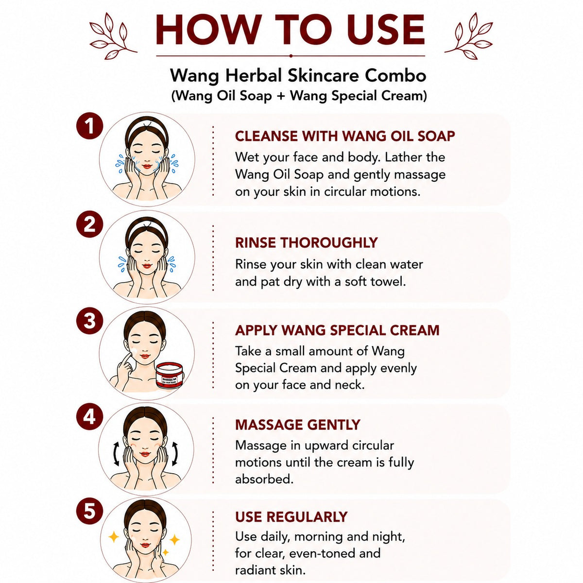 Wang Ayurvedic Skin Brightening Combo – Herbal Soap + Pigmentation Cream For Clear, Even-Tone Skin